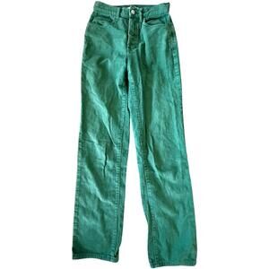 PacSun Corduroy Green Women Jeans